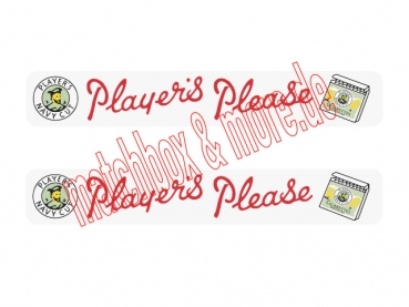 "Player´s Please" Decals für DOUBLE DECKER BUS No. 5C